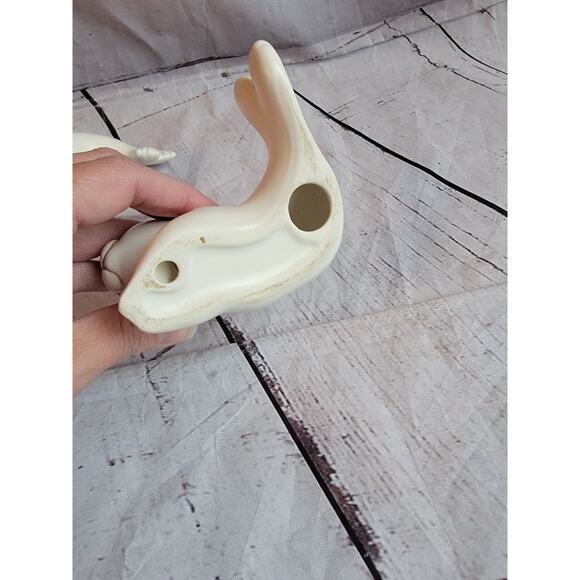 Vintage Seal Figurines Oxford Made in Mexico Mother & Baby Pup Ceramic Porcelain - Picture 8 of 11